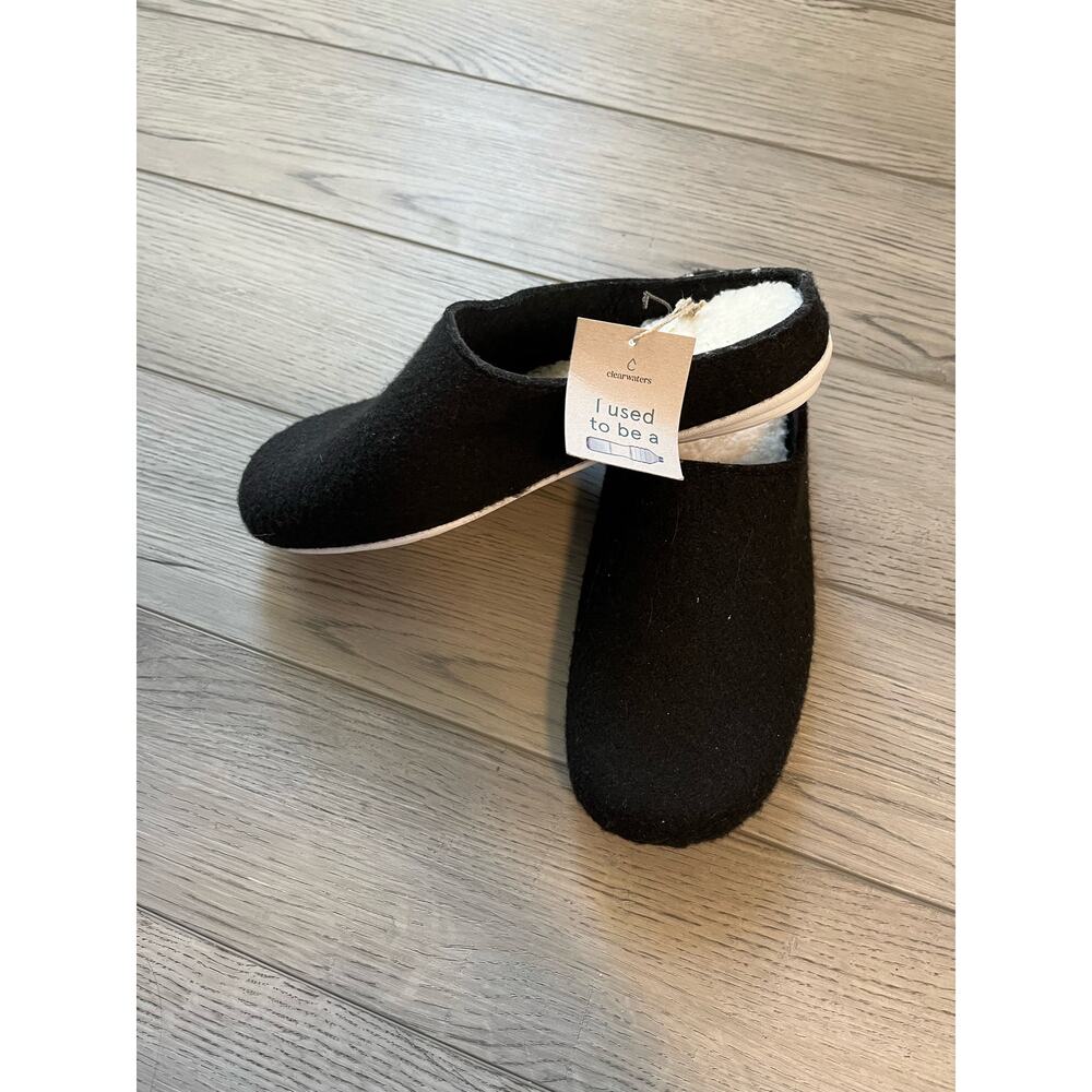 Clearwaters Organic cotton recycled slippers